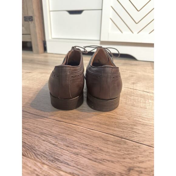 Scotch Grain For Hirokawa Dress Shoes Japan Bench Made Oxford 26 Brown Leather main image 6